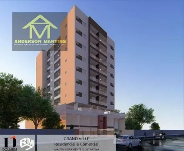 Apartamento moderno com excelente aproveitamento: Ed. Grand Ville com 2 quartos