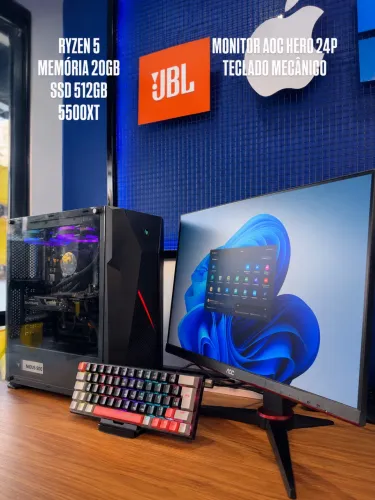 PC GAMER RYZEN 5 20GB 5500XT