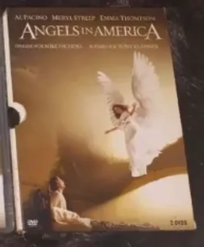 Angels In America Dvd Duplo Minissérie Dublada com Al Pacino e Meryl Streep