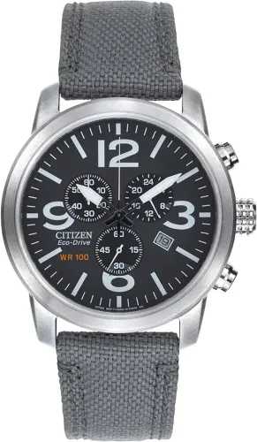 relógio militar pilot eco drive AT2100-09E praticamente novo