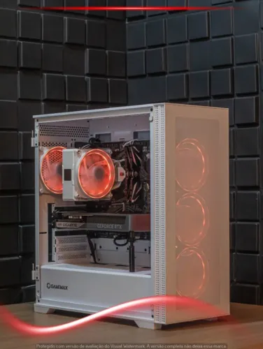 Desktop Gamer Ryzen 5 5500X3D, RTX 5060, 32GB, NVMe 500GB, Air Cooler RGB, Fonte 650W