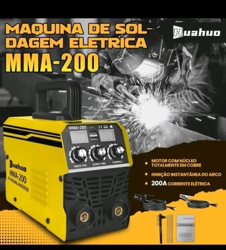 MÁQUINA DE SOLDAGEM ELÉTRICA