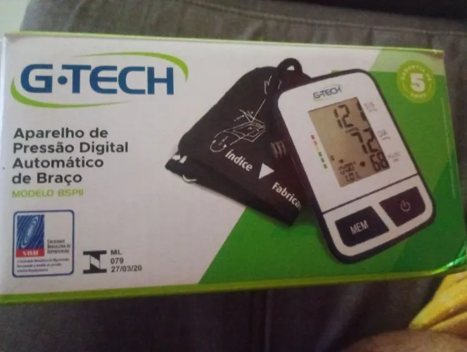 aparelho medidor de pressão novo
