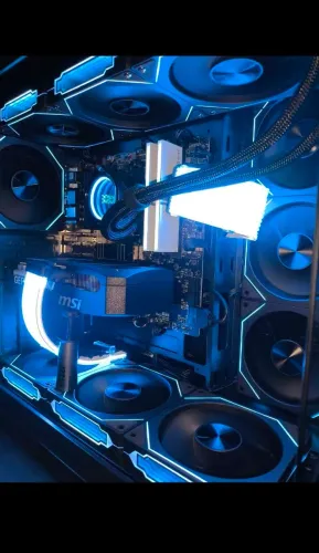 KIT 6x Fans Prism 4RS PRO Preto RGB - Performance + Setup Gamer Top ?