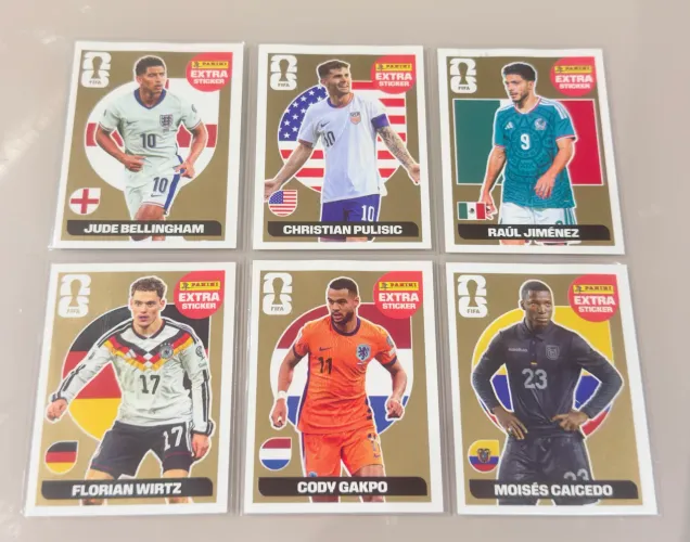 Figurinhas Legends Copa 2026 - Ouro (Originais)