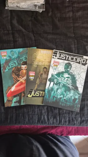 Justiceiro 1 a 3 (Nova Marvel)