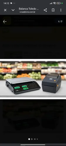 Balança Toledo conjunto 