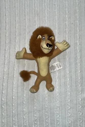 boneco de pelúcia do leão alex madagascar mcdonalds de 2008