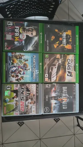 Lote jogos Xbox