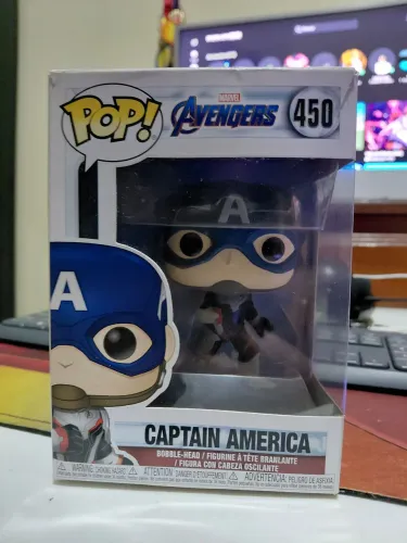 Boneco funko pop Capitão América numero 450