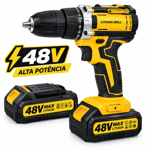 Parafusadeira 48V - 3X de 63,00 sem juros
