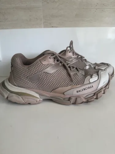 Tênis Balenciaga Track.3 Beige Original, Excelente Estado, Nota Fiscal
