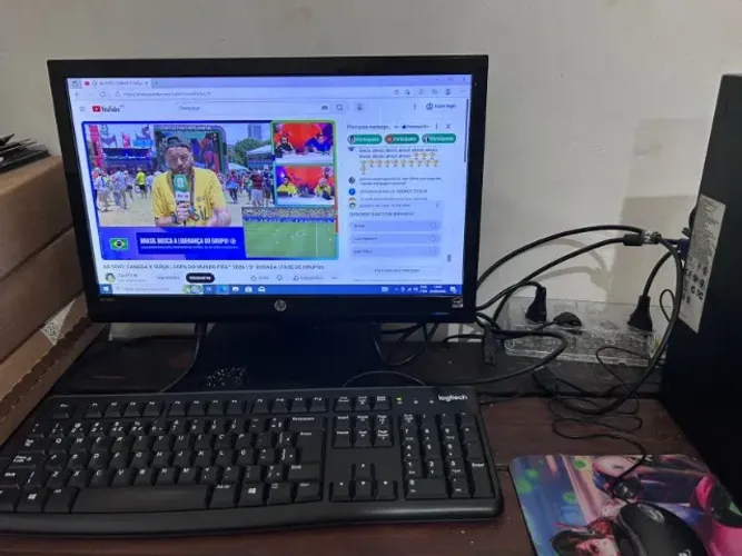 Computador HP Completo DDR3 Windows 10