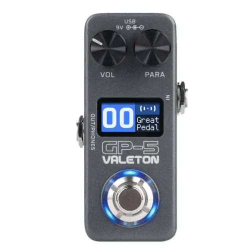 Pedal De Efeitos Valeton Gp-5 Multi-effects Processor Preto - Lacradooo!!
