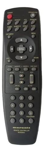 Controle Remoto Para Dvd Marantz Rc5200vc # (Usado)