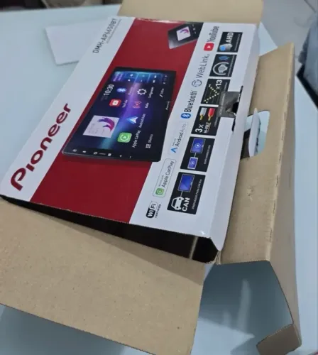 Central multimídia Pioneer DMH-AP6650BT CarPlay Android auto sem fio