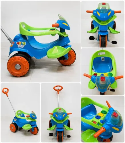 Triciclo Infantil Velobaby Bandeirante 