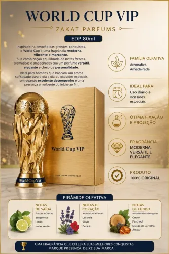 ? Zakat Parfums | World Cup EDP 80ml