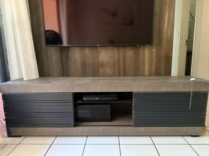 Rack sala + painel TV