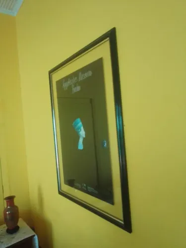 Lindo quadro do Museu de Arte Egípcia. NEFERTITE