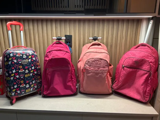 Mochilas Sestini com rodinhas