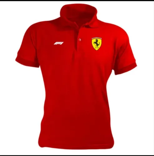 Gola Polo Ferrari - Qualidade Premium 