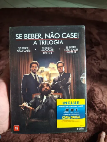 Se beber não case trilogia lacrado