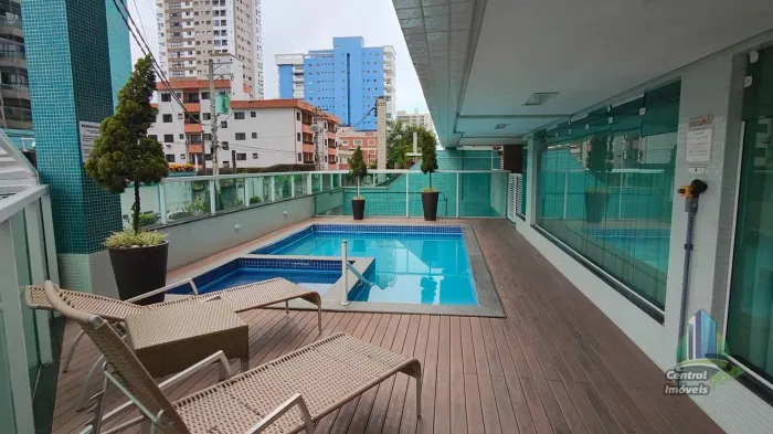 Apartamento com 3 dormitórios para alugar, 96 m² por R$ 4.000,02/mês - Canto do Forte - Pr