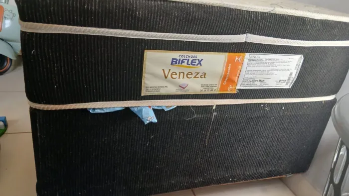 Cama Box Solteiro Biflex Veneza