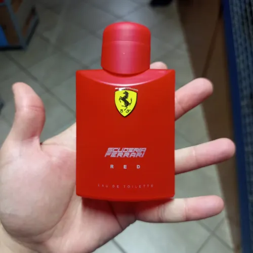 Perfume Ferrari vermelho Scuderia original