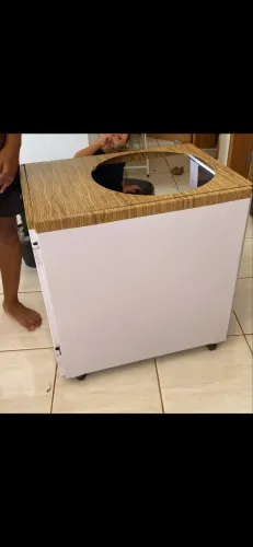 Mesa para máquina de algodão doce