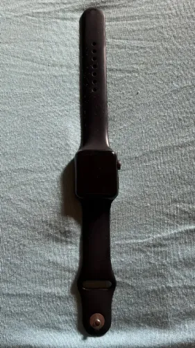 Apple Watch Series 3 38mm Silver - Saúde 92% (Completo na Caixa)