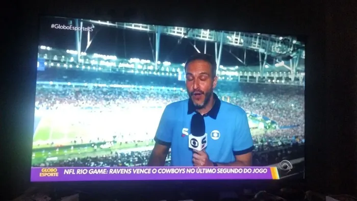 TV 55 4k nova no plástico