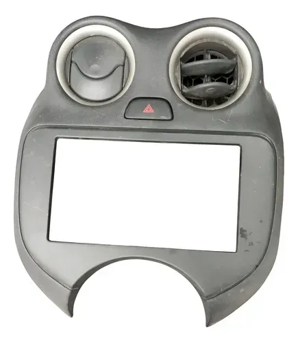 Moldura Painel Central Som E Difusor Versa Do Nissan Versa 2