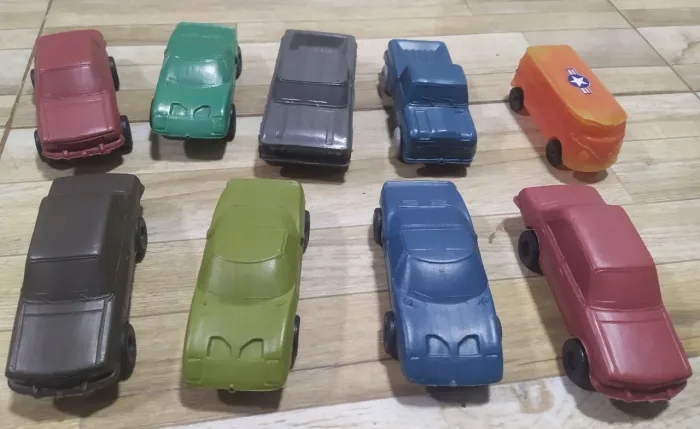 Miniaturas plástico bolha unidade