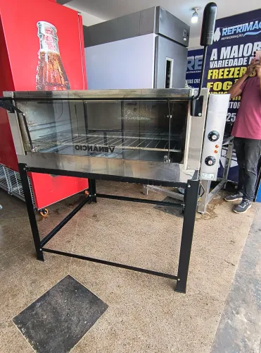 Forno Elétrico Pedra Inox Roma Feri 110 - 220v Venâncio Ótimo Estado