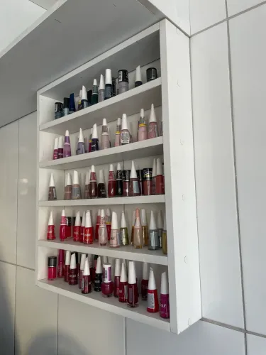 Estante para esmalte manicure 