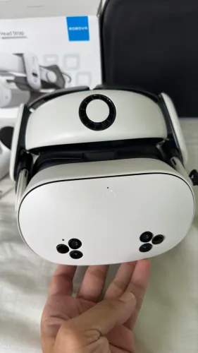 Meta Quest 3S 128 GB + BoboVR S3 Pro + Acessórios Kit Completo