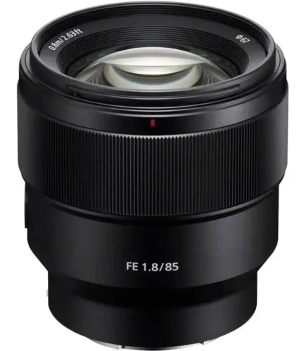 Lente Sony FE 85mm f/1.8 Sony E - Nova na caixa
