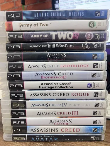 Jogos de PS3 - Letras A, B, C, D, E, F