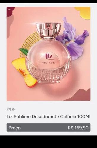 Perfume liz sublime ?
