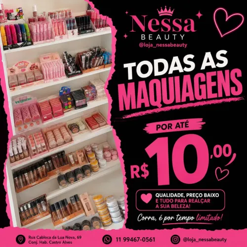Maquiagens apenas 10 reais