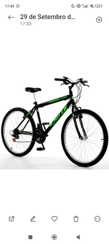 Bicicleta Aro 26 Nova na caixa