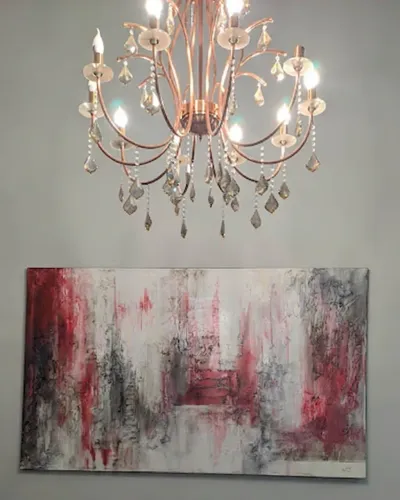 Quadro Abstrato Gigante Moderno - 1,5 x 2,5m