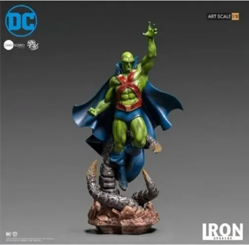 Estatua Martian Manhunter  ( Marciano Ajax) Escala 1:10 DC comics Ivan Reis 