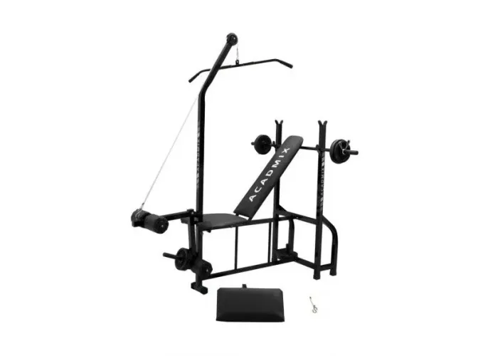 Academia de Musculação 20 Exercícios Metalmix Acadmix Top