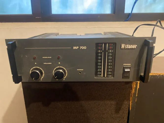 Potência - Amplificador Staner MP 700