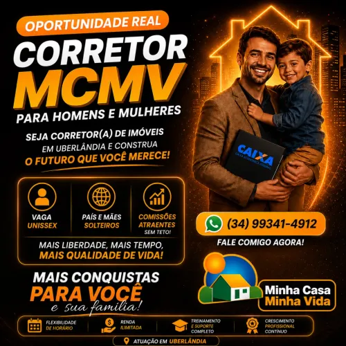 Vaga para Corretor(a) de Imóveis | Altos Ganhos | E-MAIS