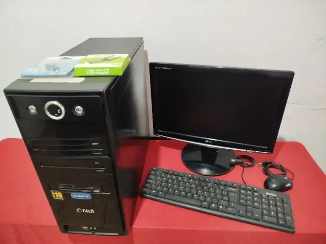 PC Completo Core 2-4gb-HD 500gb-Placa Geforce 9400GT - LEIA DESCRIÇÃO