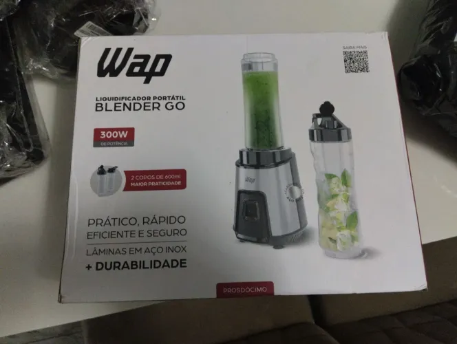 Liquidificador portatil wap blender go